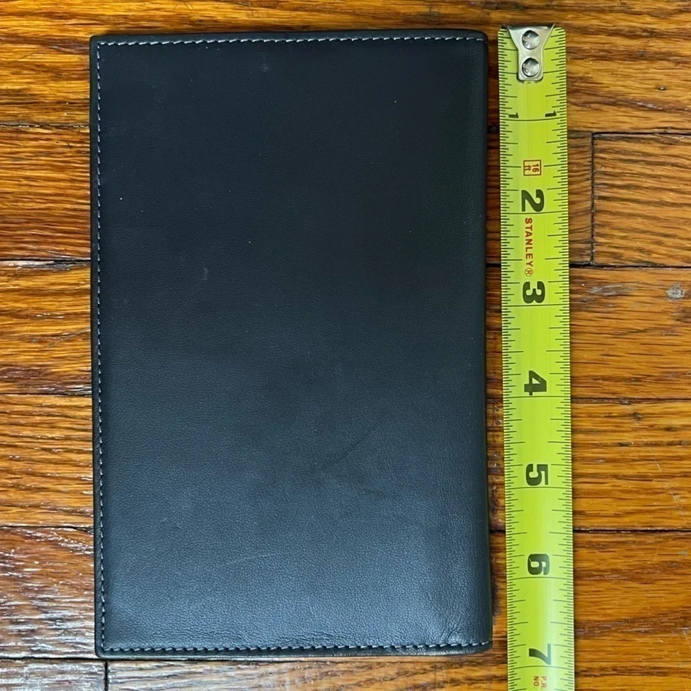 British Airways Concorde Grey Leather Notepad and Card Carrier/ Passport Holder‎